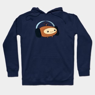 Baby Nut With Headphones Hoodie